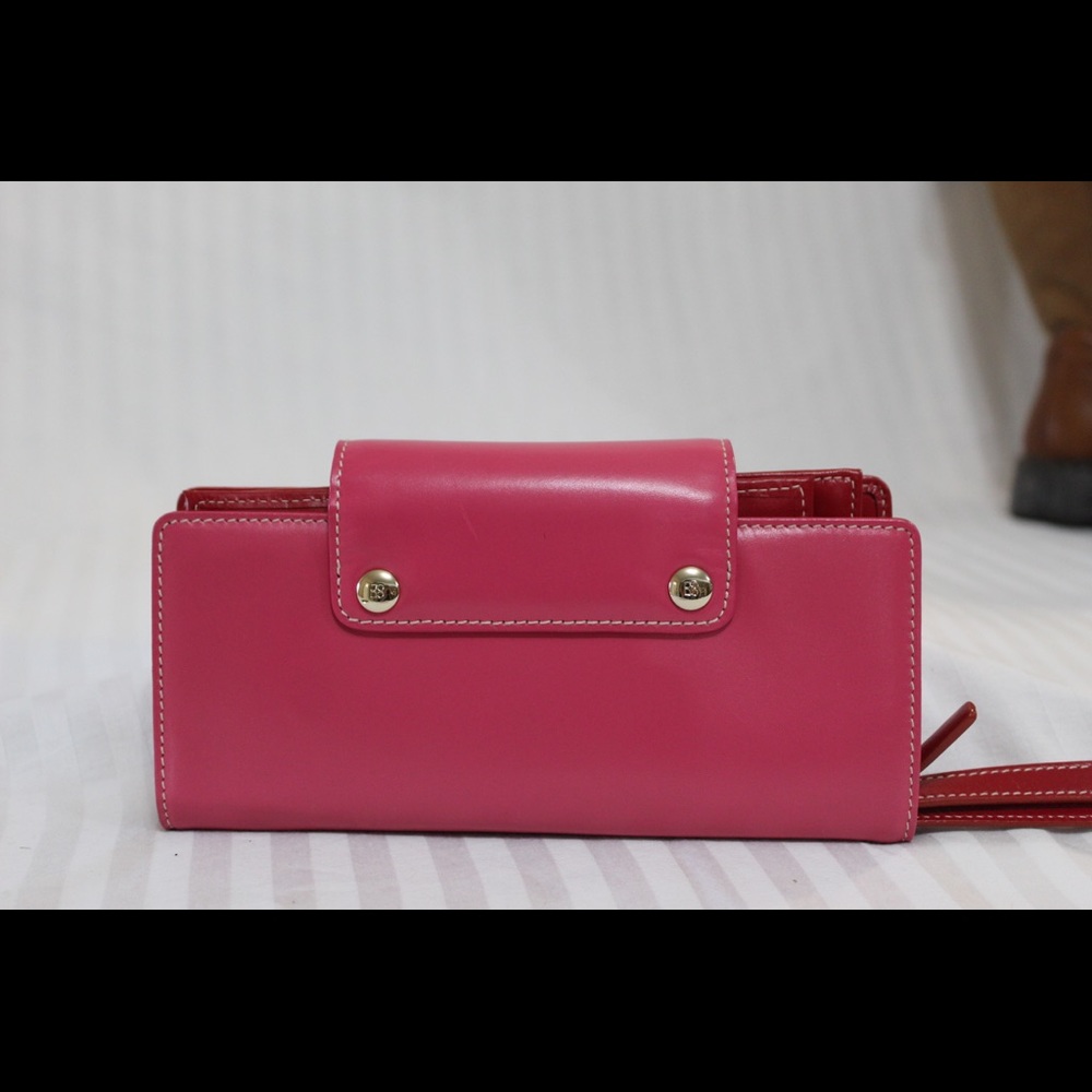 Pink and Red Kate Spade Wallet - Picture 2 of 5